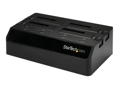 StarTech .com Dock pour Disques Durs 4 Baies USB 3.0 à 2,5/3,5" SATA III
