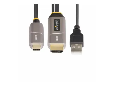 Startech Câble USB-C vers HDMI 2.0 Optique Actif (AOC) de 9,15m, 4K60