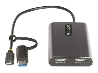 Startech Adaptateur USB-C vers Double HDMI