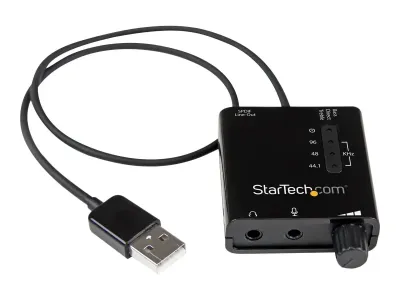StarTech Carte Son Externe USB avec sortie SPDIF Audio Numérique