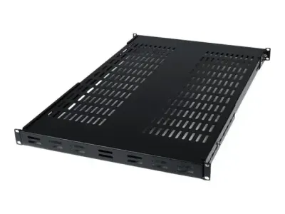 StarTech .com Étagère ventilée à profondeur reglable 1U montable en rack