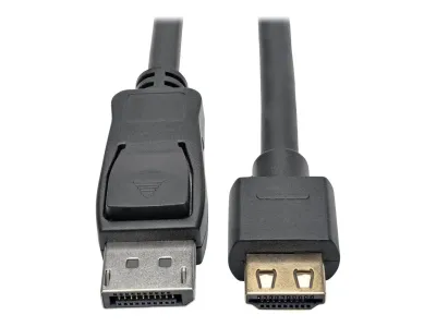 Eaton Tripp Lite Series DisplayPort 1.2 to HDMI Active Adapter Cable (M/M), 4K 60 Hz, Gripping HDMI Plug, HDCP 2.2, 3 ft. (0.9 m)