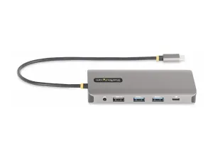 StarTech .com Adaptateur Multiport USB-C Triple Moniteur, HDMI, DP, 4x USB - miniature 4