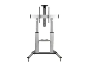Eaton Tripp Lite Series Heavy-Duty Rolling TV Stand, Height Adjustable, 60"