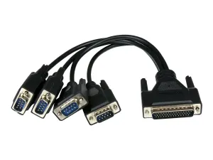 StarTech .com Carte PCI Express série 4 ports - miniature 1