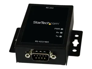 StarTech .com Convertisseur Industriel Interface RS232 vers RS422/485 avec protection ESD 15KV