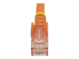 StarTech .com 3m CAT6 Ethernet Cable, 10 Gigabit Snagless RJ45 650MHz 100W PoE Patch Cord, CAT 6 10GbE UTP Network Cable w/Strain Relief, Orange, Wiring is UL Certified/TIA - miniature 4
