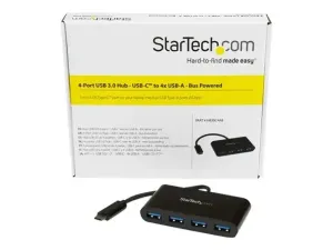Startech Hub USB 3.0 compact à 4 ports alimenté par bus - miniature 5