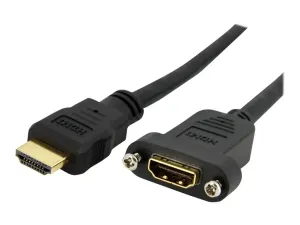 StarTech .com Câble HDMI standard à montage sur panneau de 91 cm - miniature 5