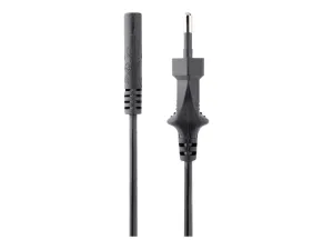 StarTech .com Cordon d'alimentation bipolaire standard EU vers IEC 320 C7 1m pour PC portable