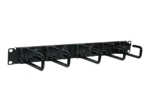 Eaton Tripp Lite Series Rack Enclosure Cabinet Horizontal Cable Ring Flexible 1URM - miniature 5