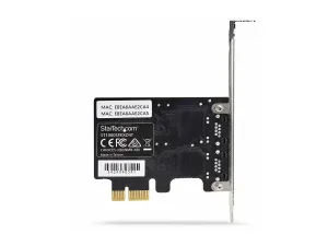 Startech 2-Port Gigabit PCIe Network Adapter Card, TAA Compliant - miniature 4