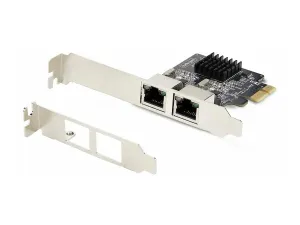 Startech 2-Port Gigabit PCIe Network Adapter Card, TAA Compliant - miniature 2