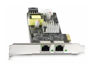 Startech 2-Port 2.5Gbps PoE Network Card, Intel I225-V, 802.3af/at - miniature 3