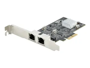 Startech Carte Réseau PCIe à 2 Ports 2,5 Gbps NBASE-T, Intel I225-V - miniature 2