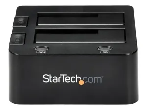 StarTech .com Dock pour Disques Durs SATA USB 3.0 à 2 Baies, SATA 2,5/3,5" - miniature 1