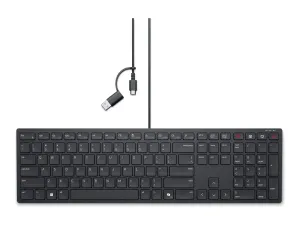 Dell Pro Silent Wired Collaboration Keyboard KB525C - miniature 1