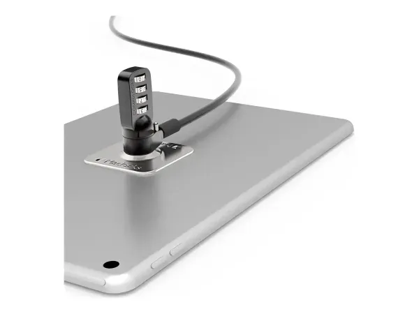 Compulocks Plaque de sécurité adhésive Universelle et câble antivol a Code pour tablette