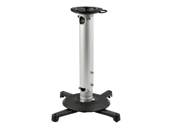 StarTech.com Universal Ceiling Projector Mount, Heavy Duty Height Adjustable/Extendable Pole Mount 5"