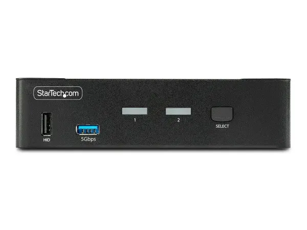 StarTech.com Switch KVM DisplayPort 2 Ports, 8K 60Hz, DP 1.4, 6 Ports USB