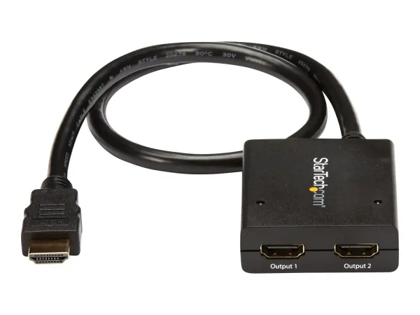 StarTech.com Répartiteur vidéo HDMI 4K à 2 ports