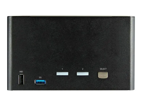 StarTech.com Switch KVM 2 Ports Quadruple Écran DisplayPort