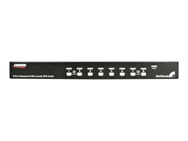 StarTech.com Commutateur KVM PS/2 USB 8 ports 1U empilables sur rack avec OSD