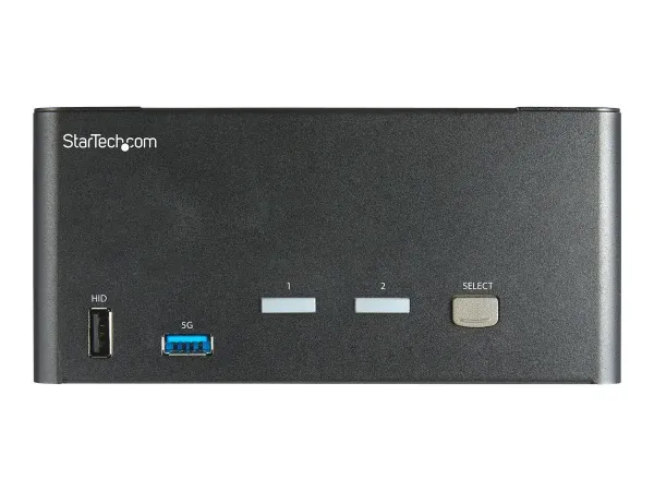 StarTech.com Commutateur KVM DisplayPort 2 Ports pour 3 Moniteurs