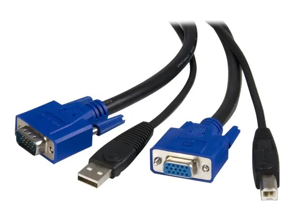StarTech Câble pour switch KVM USB VGA de 3 m