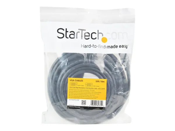 StarTech Câble VGA coaxial de 10m pour écran haute résolution