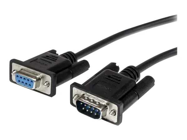 StarTech .com Câble série DB9 RS232 noir en liaison directe 3 m