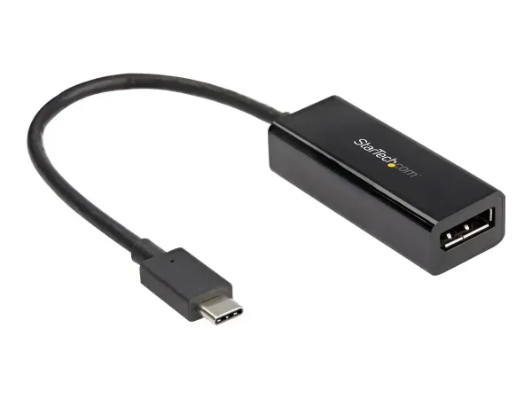 StarTech.com Adaptateur USB C vers DisplayPort, 8K/5K/4K USB Type C vers DP 1.4 Convertisseur vidéo en mode alternatif, HBR3/DSC/HDR, 8K 60Hz, Adaptateur d'affichage pour moniteur DisplayPort 1.4 compatible Thunderbolt 3