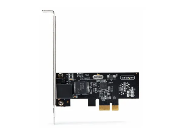 Startech Carte Réseau PCIe, 1 Port 2,5Gbps NBASE-T, Carte LAN Serveur