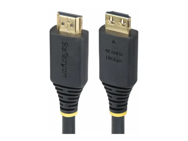 StarTech.com 10ft High Speed HDMI Cable w/Gripping Connectors, 4K 60Hz