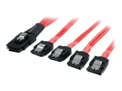 StarTech .com Câble Mini SAS SFF-8087 vers 4 SATA avec verrouillage