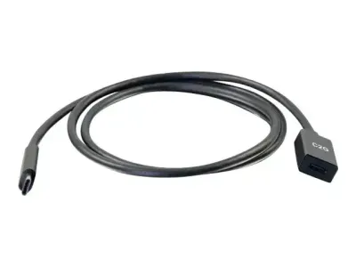 C2G 3ft USB-C to C 3.1 (Gen 2) Male to Female Extension Cable (10Gbps)
