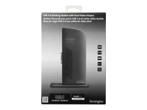 Kensington USB 3.0 Dual Docking Station (sd3500v) - miniature 3