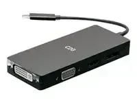 C2G USB C Multiport Adapter with HDMI, DisplayPort, DVI & VGA - miniature 4