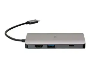 C2G USB-C® Mini Dock with HDMI, 2x USB-A, Ethernet, SD Card Reader, and USB-C Power Delivery up to 100W - miniature 5