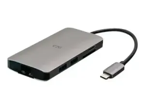 C2G USB-C® Mini Dock with HDMI, 2x USB-A, Ethernet, SD Card Reader, and USB-C Power Delivery up to 100W - miniature 3