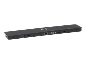 Eaton Tripp Lite Series Triple-Monitor USB C Dock USB C Docking Station with 4K HDMI & DisplayPort, VGA - miniature 5