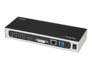 StarTech .com Station d'accueil USB 3.0 double affichage pour PC portable - miniature 3