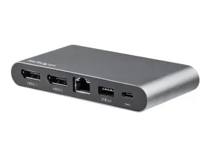 StarTech .com Station d'accueil USB Type-C à 2 écrans DP 4K - miniature 4