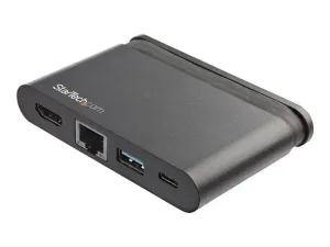 StarTech .com Adaptateur multiport AV numérique USB-C avec Power Delivery jusqu'à 100 W (DKT30CHCPD) - miniature 3