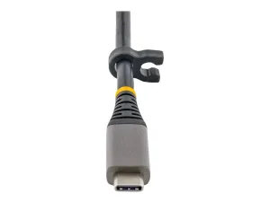 StarTech .com Adaptateur Multiport USB C, Double HDMI 4K60Hz, 100W PD, GbE - miniature 2