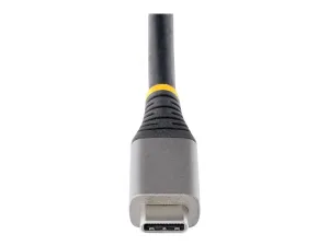 StarTech .com Adaptateur Multiport USB-C, HDMI, Hub USB 2 Ports, PD, GbE - miniature 2