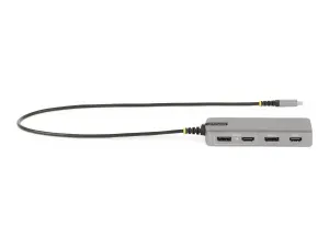 StarTech .com Adaptateur USB-C Triple Écrans Multiport, HDMI/DP, Hub USB - miniature 2
