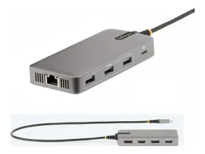 StarTech .com Adaptateur USB-C Triple Écrans Multiport, HDMI/DP, Hub USB - miniature 3