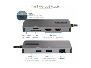 StarTech .com Adaptateur Multiport USB C - miniature 3