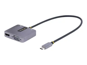 StarTech .com Adaptateur USB C vers HDMI VGA, 4K60Hz, 3.5mm Audio, 100W PD - miniature 5
